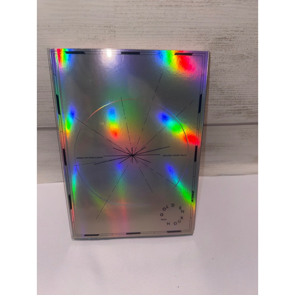 ATEEZ Golden Hour Part.2 11th Mini Album CD Photobook Holographic K-Pop 2024